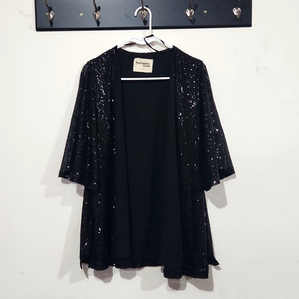 Sequin kimono